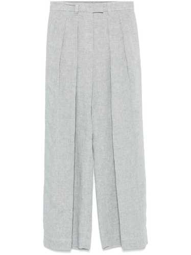 Brunello Cucinelli LINEN WIDE-LEG TROUSERS