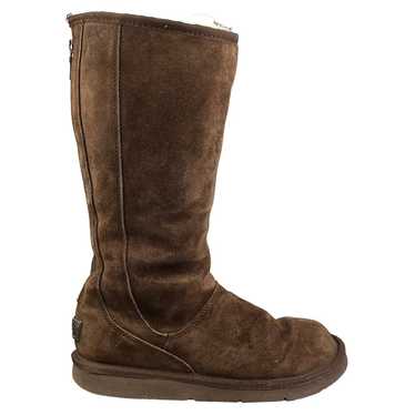 UGG Women’s Knightsbridge Brown Suede Tall Winter… - image 1