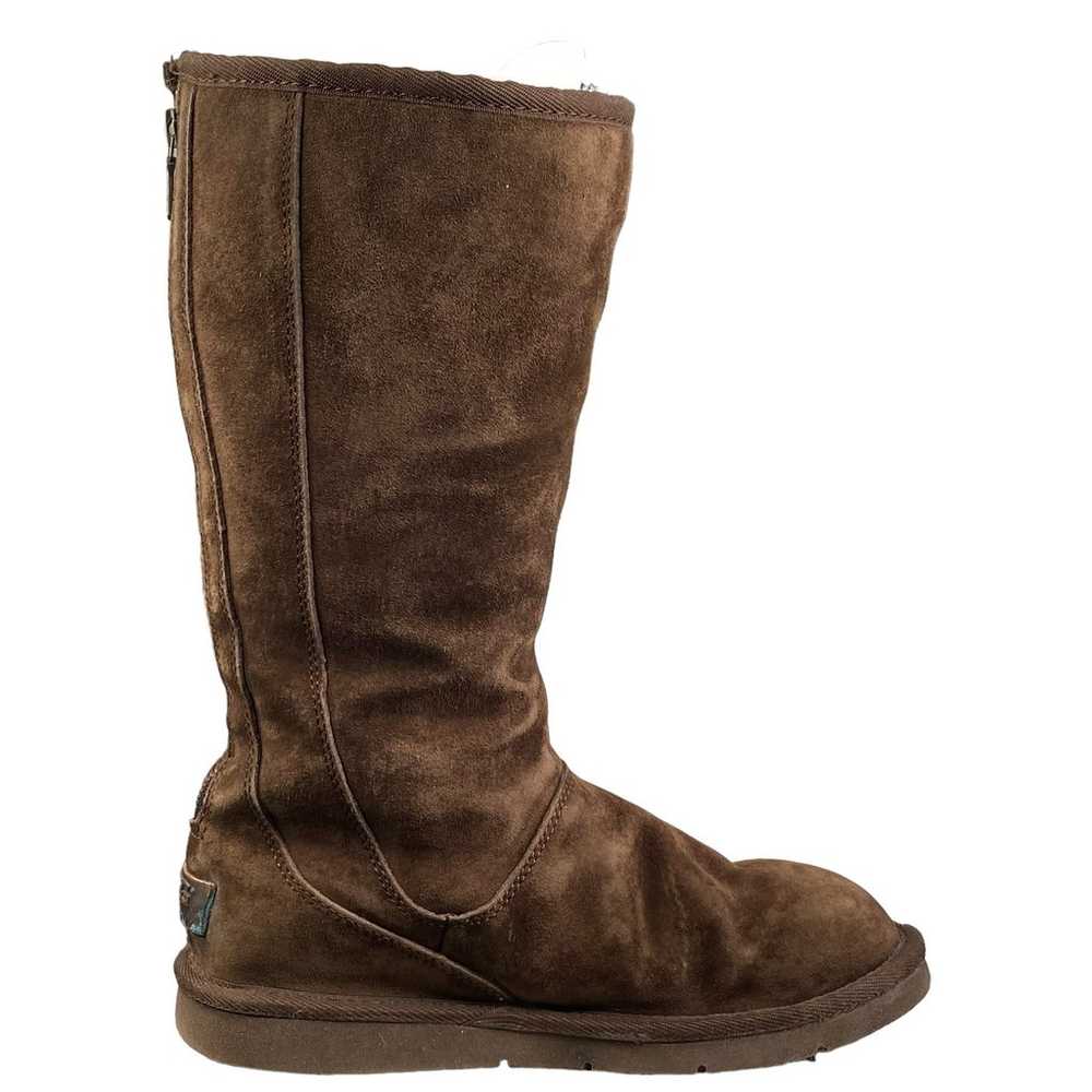 UGG Women’s Knightsbridge Brown Suede Tall Winter… - image 4