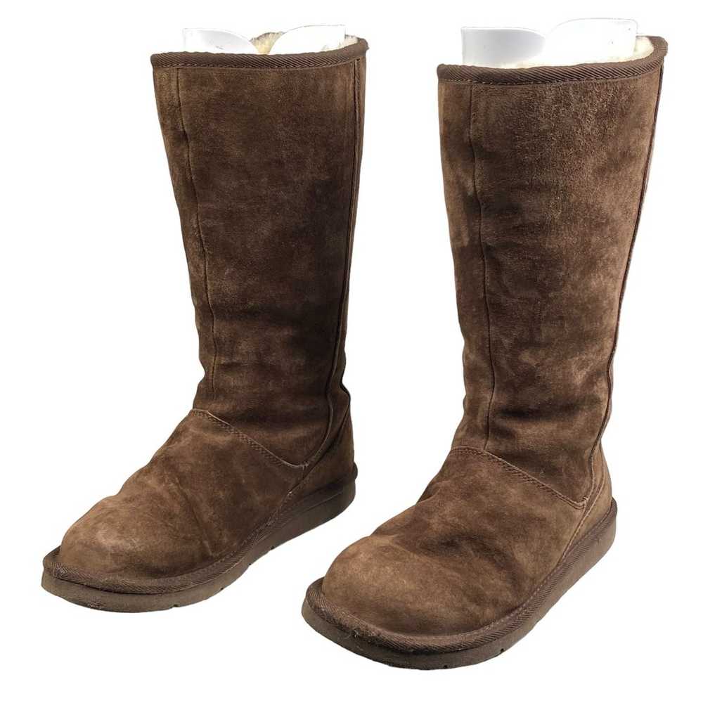 UGG Women’s Knightsbridge Brown Suede Tall Winter… - image 6