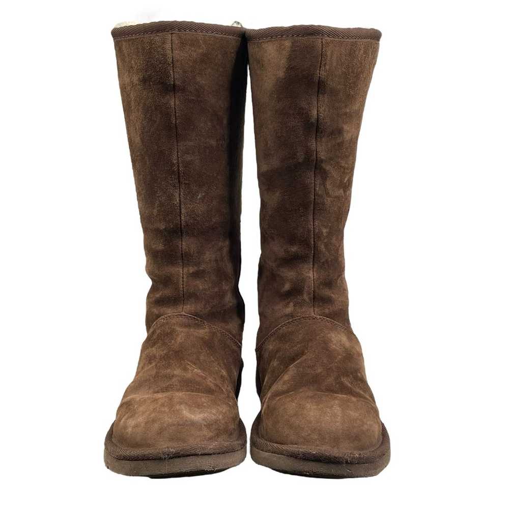 UGG Women’s Knightsbridge Brown Suede Tall Winter… - image 7