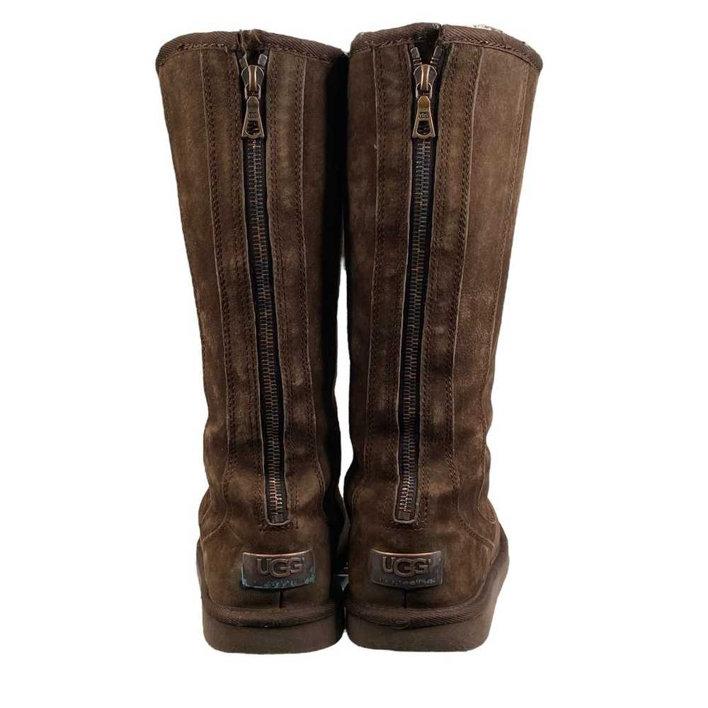 UGG Women’s Knightsbridge Brown Suede Tall Winter… - image 8