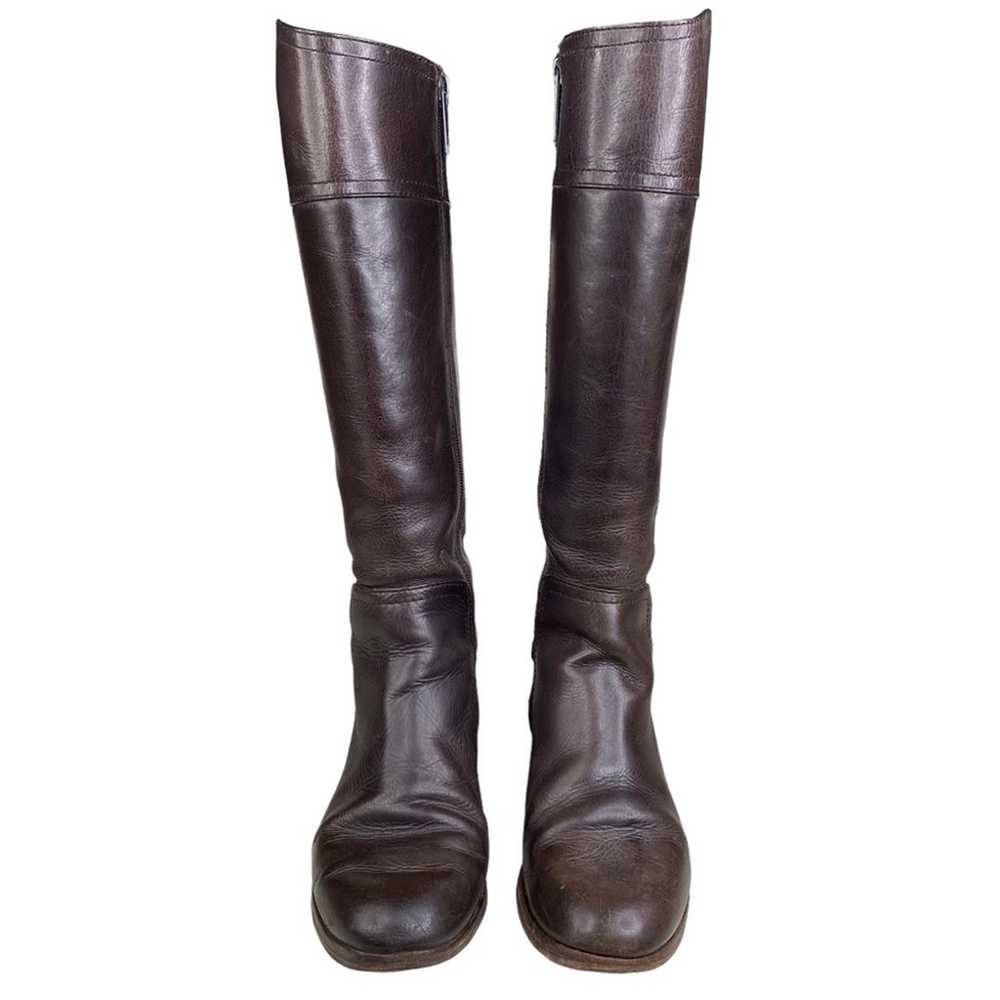 Tory Burch Women’s Jess Brown Leather Riding Boot… - image 3