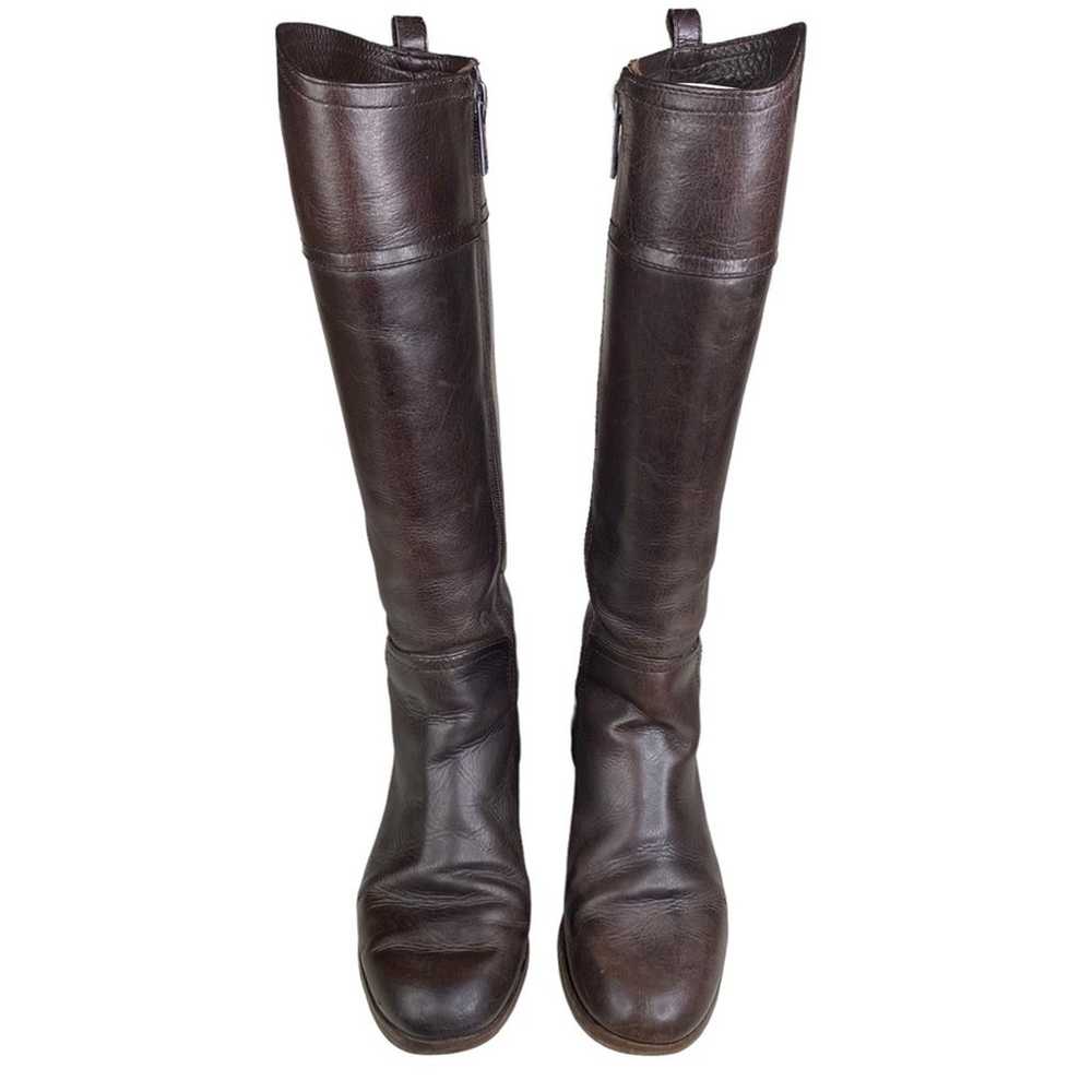 Tory Burch Women’s Jess Brown Leather Riding Boot… - image 4