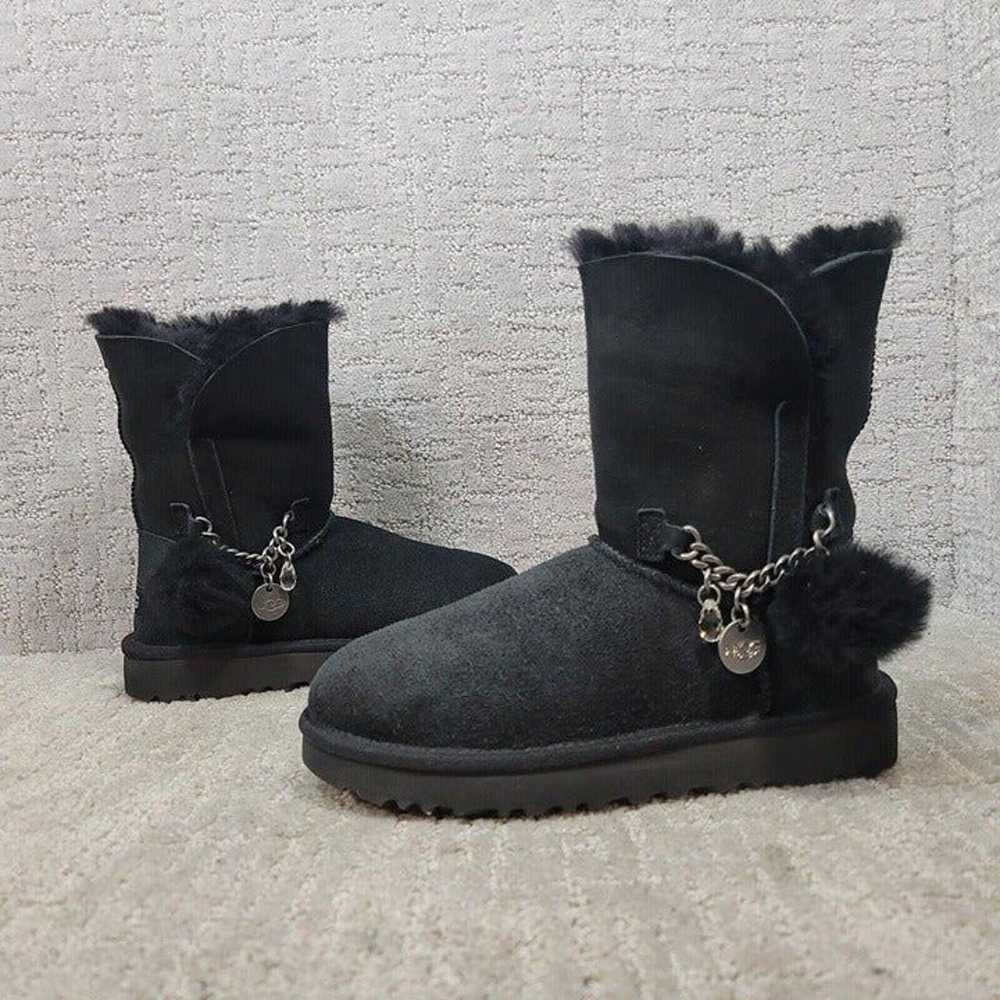 UGG Classic Mini Women's Size US 5 Black Sheepski… - image 5