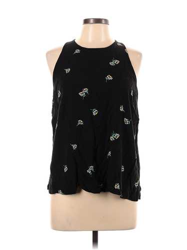 Old Navy Women Black Sleeveless Blouse L