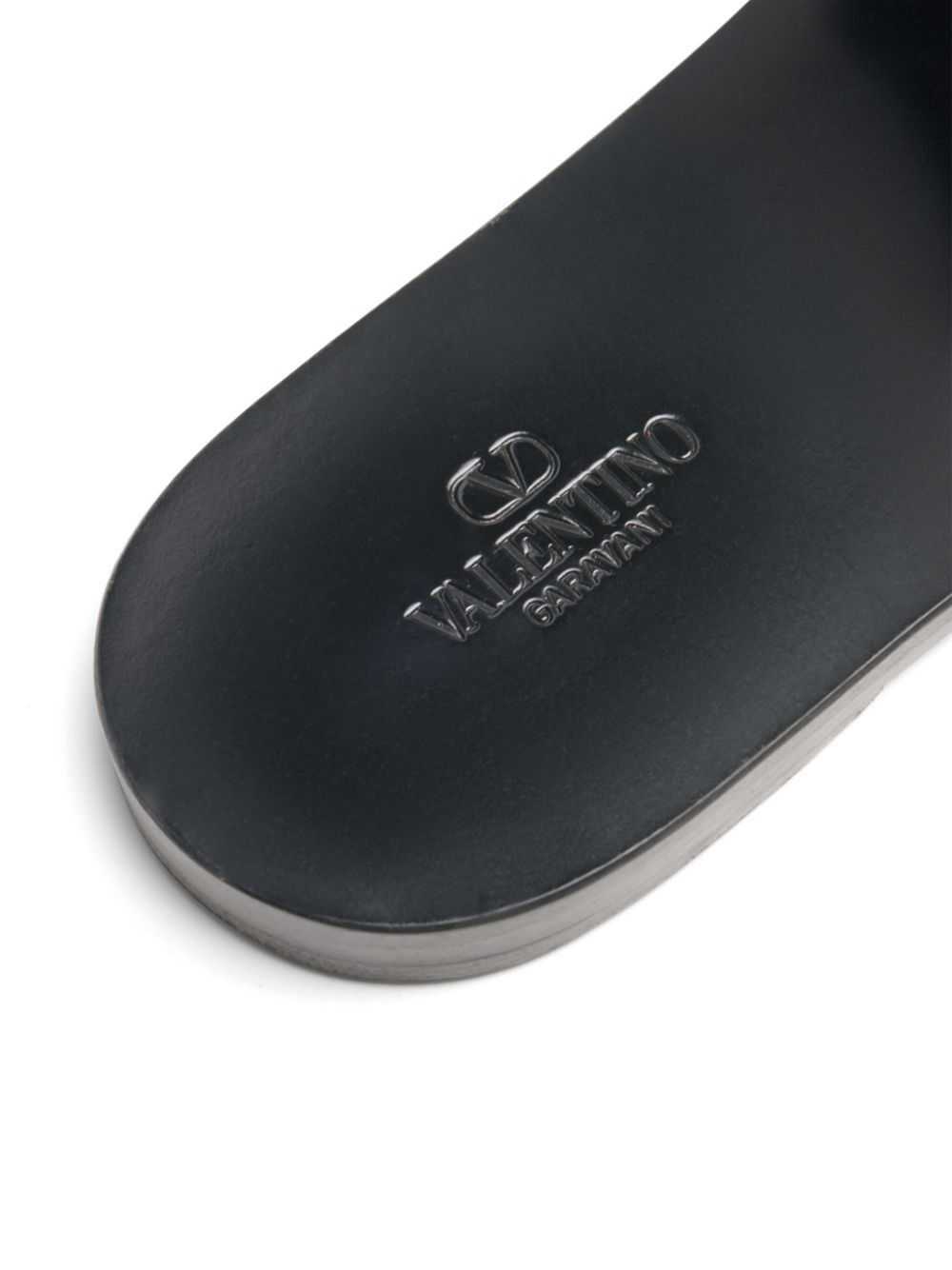 Valentino Garavani VIVA SUPERSTAR LEATHER SLIDES - image 2