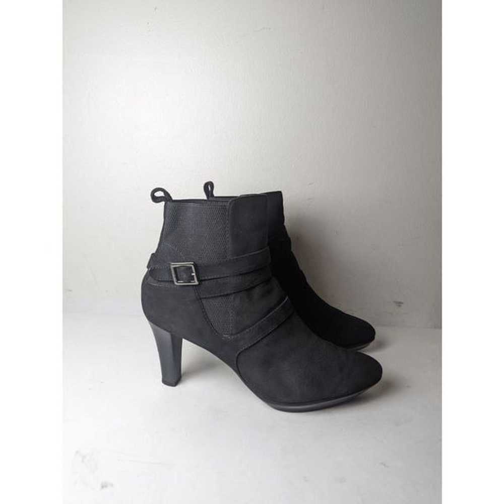 AQUATALIA Black Suede Ankle Boot Size 12 - image 4