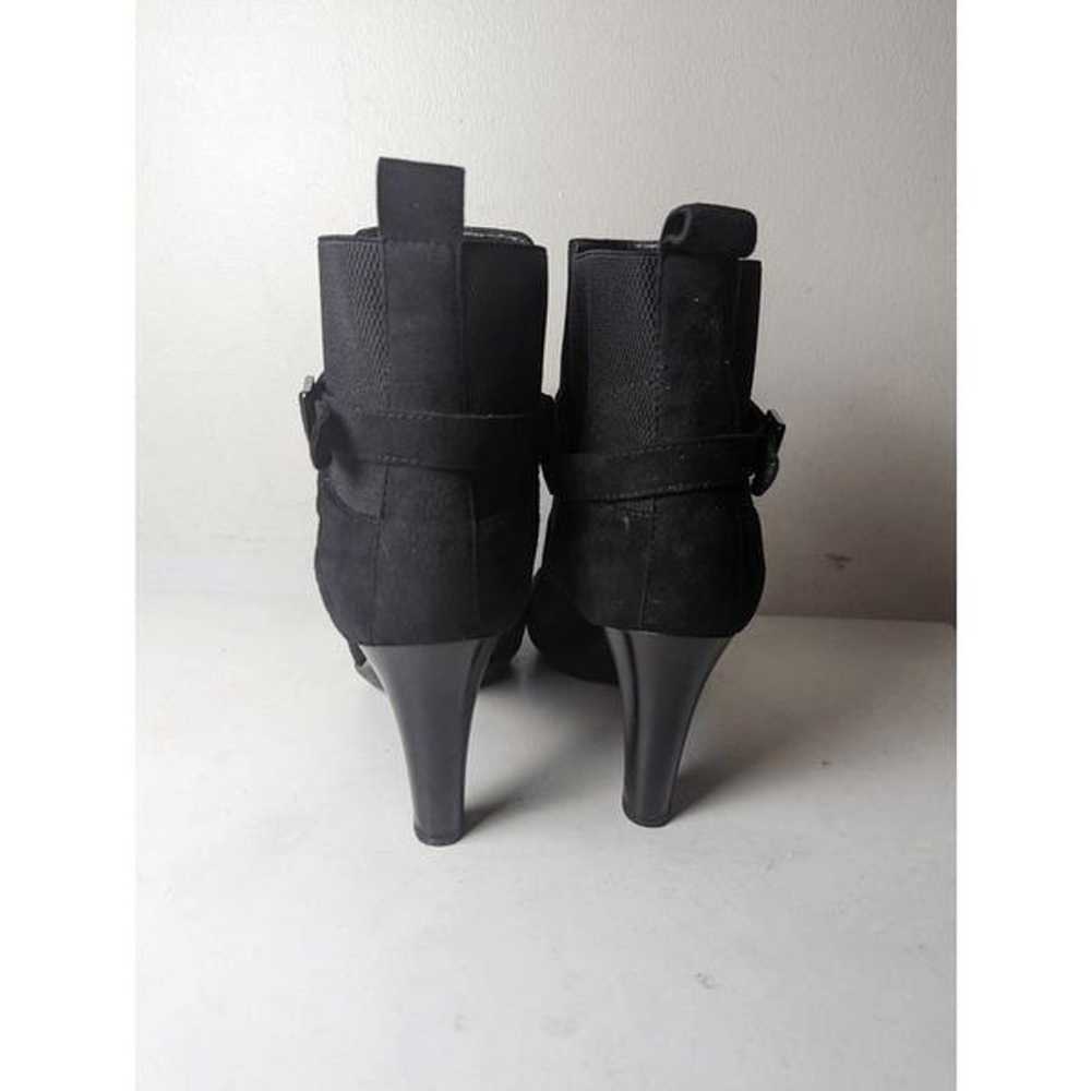 AQUATALIA Black Suede Ankle Boot Size 12 - image 5