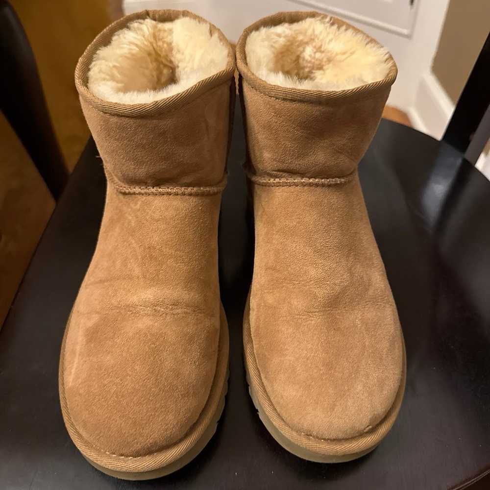 ugg mini boots size 8 - image 2