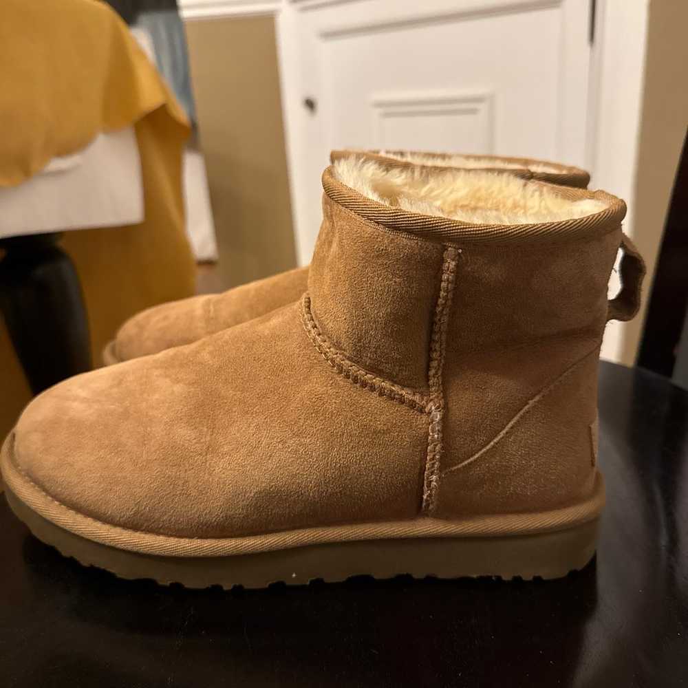 ugg mini boots size 8 - image 3