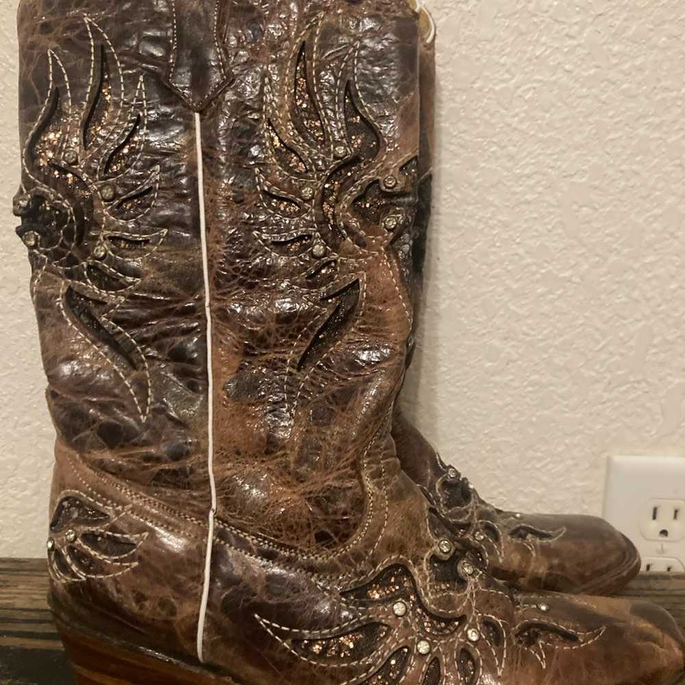 Ok Corral Cowboy Boots size 9 - image 1