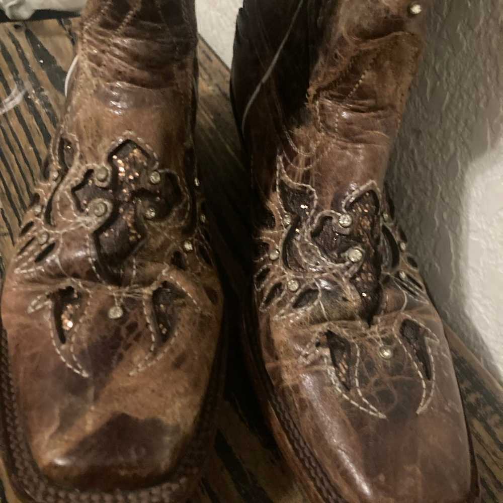 Ok Corral Cowboy Boots size 9 - image 2