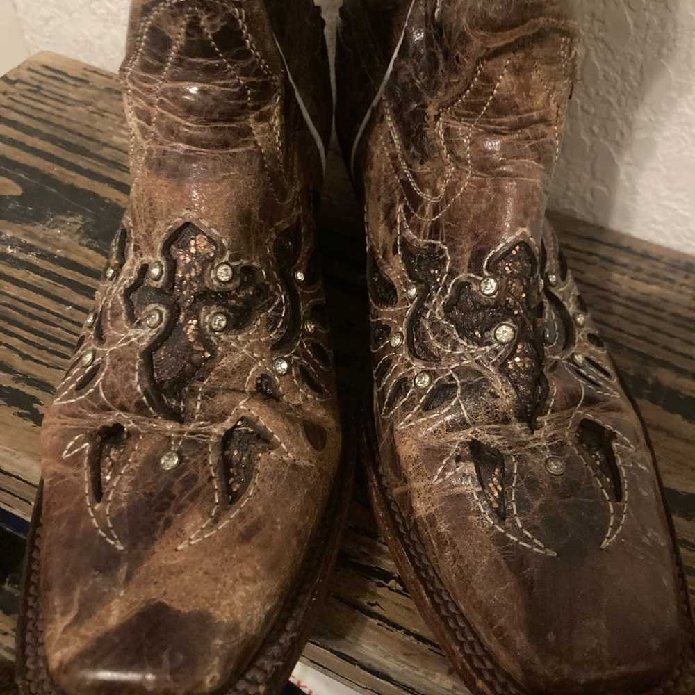 Ok Corral Cowboy Boots size 9 - image 3