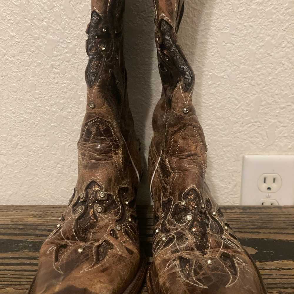 Ok Corral Cowboy Boots size 9 - image 4