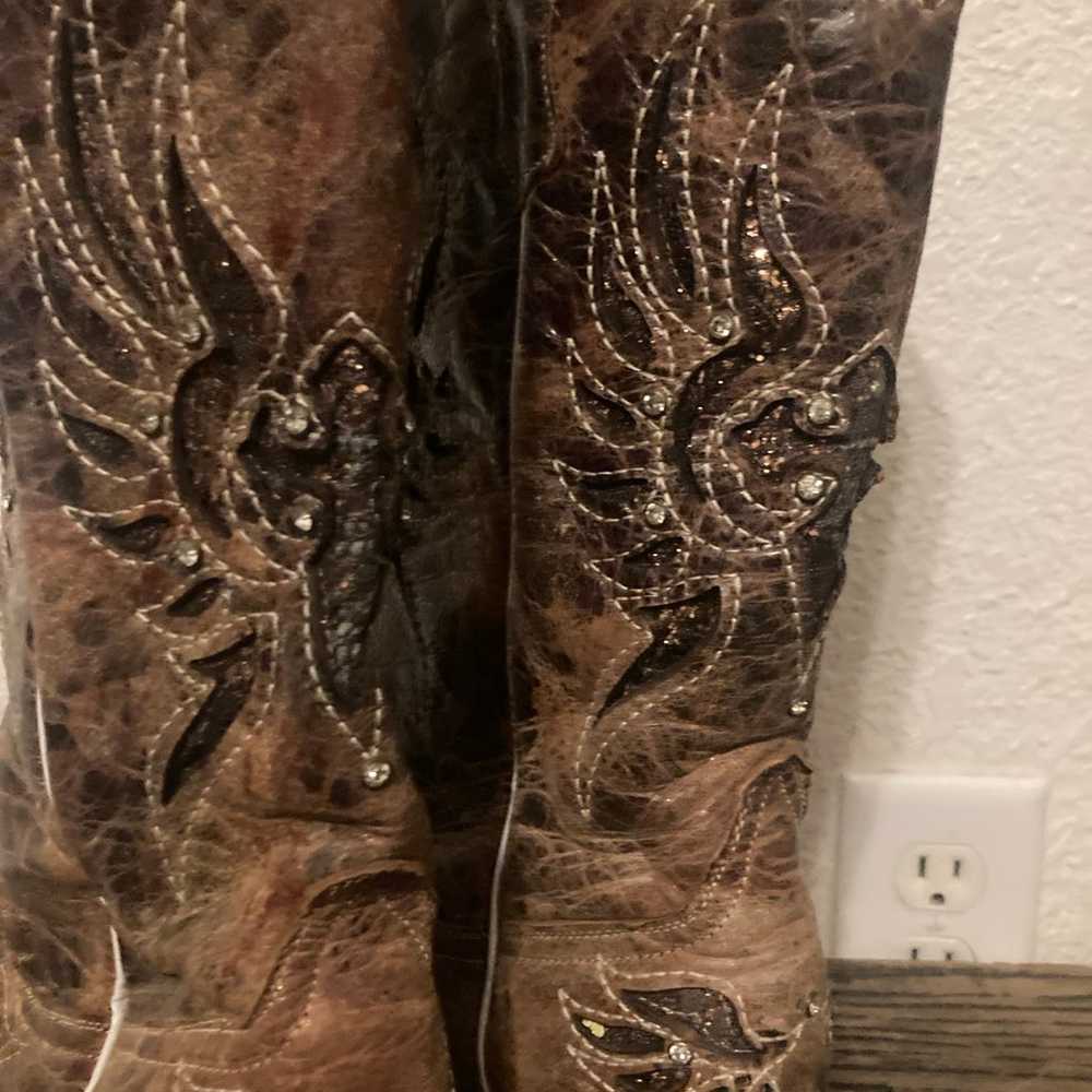 Ok Corral Cowboy Boots size 9 - image 8