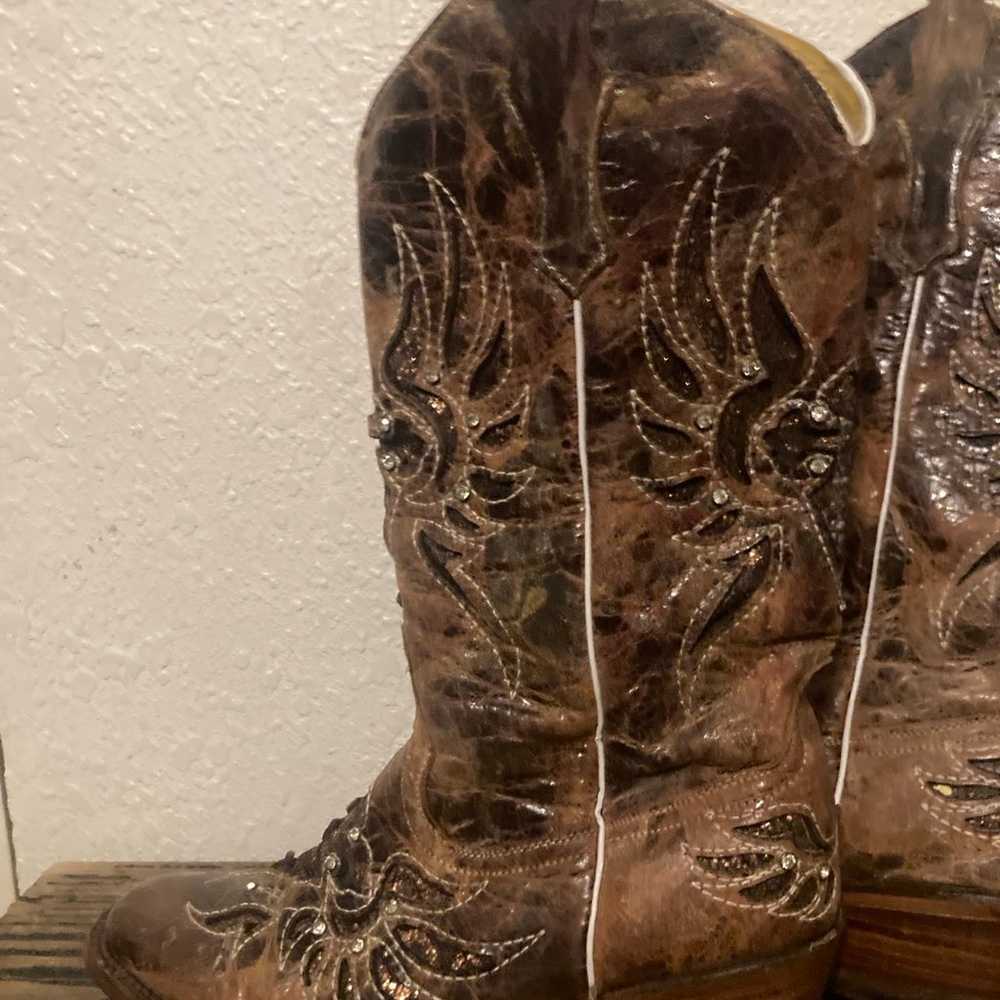 Ok Corral Cowboy Boots size 9 - image 9