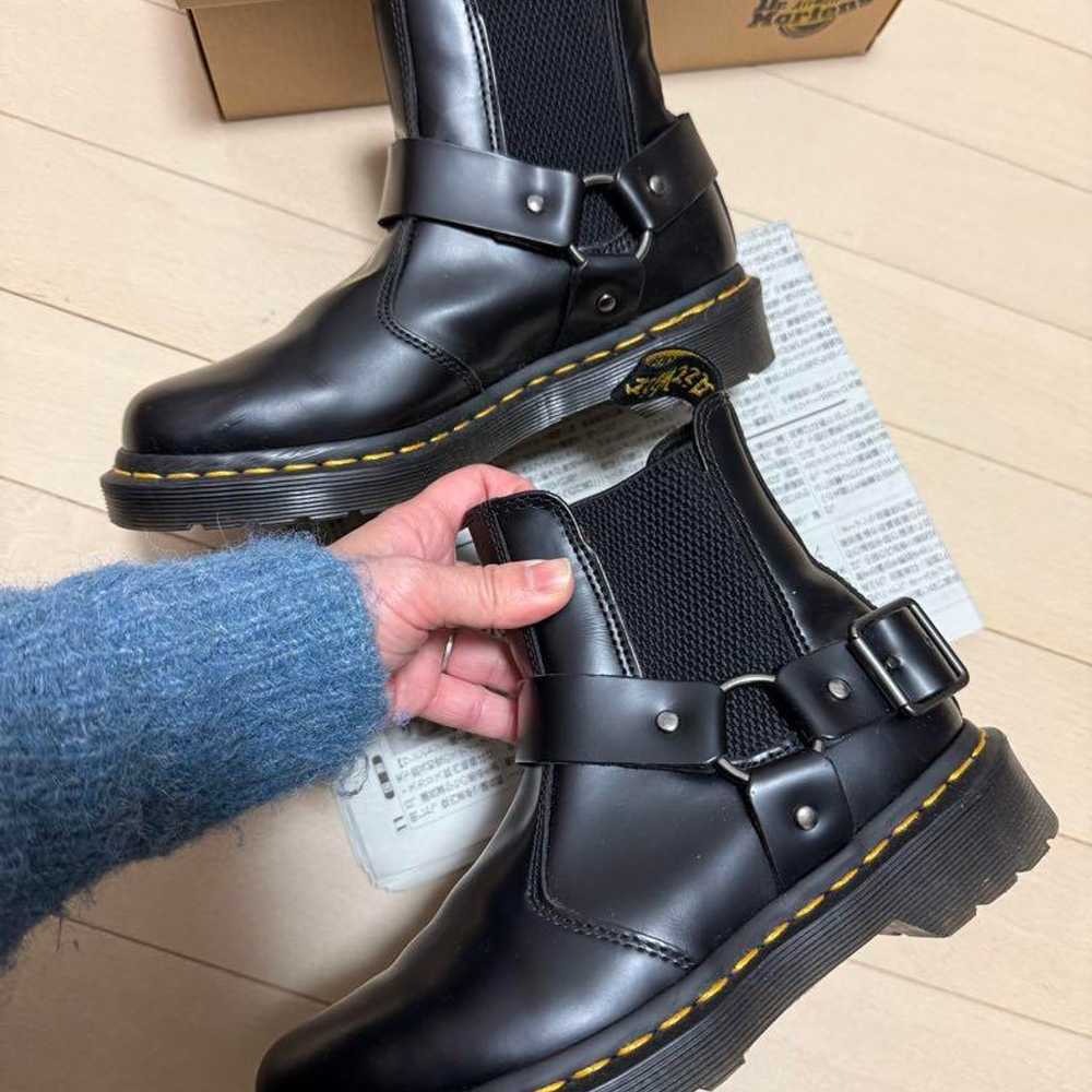 Dr. Martens Black Side Gore Boots WINCOX - image 3