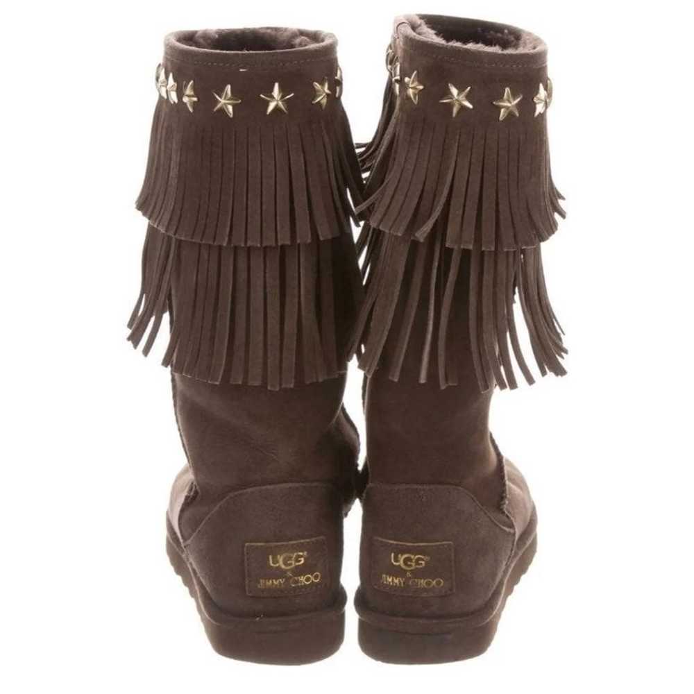 Jimmy Choo x UGG Classic Tall 'Sora' Star Fringe … - image 5