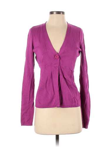 Charter Club Women Purple Cardigan P Petites