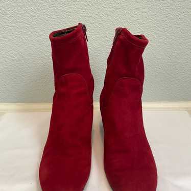 AGL red Suede ankle boots