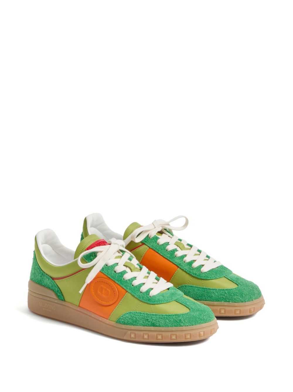 Valentino Garavani UPVILLAGE LEATHER SNEAKERS - image 5