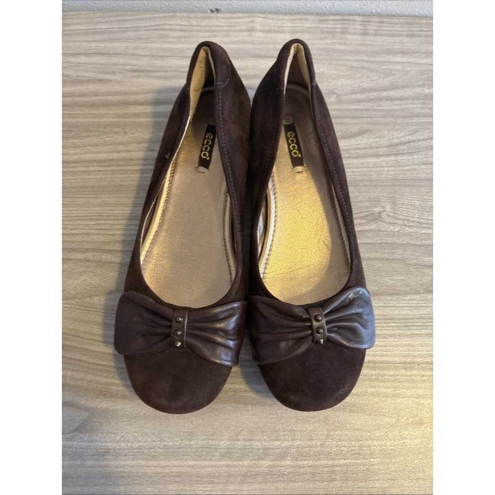 Ecco Women’s Flats Size 41 Brown Loafers Mary Jan… - image 4