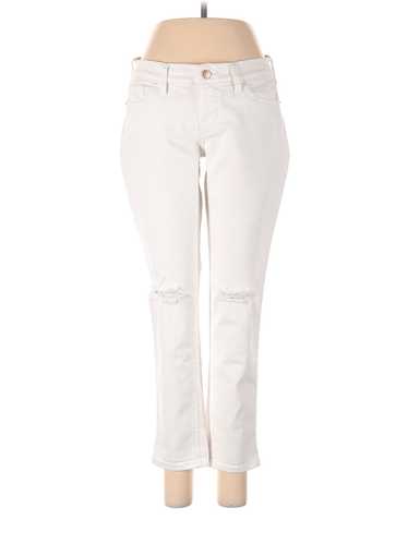 Old Navy Women Ivory Jeans 2