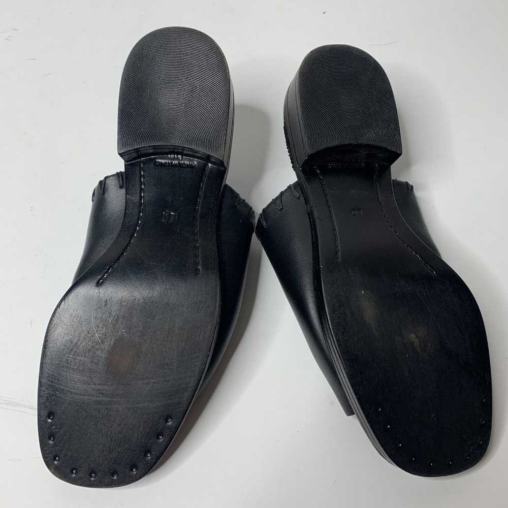 Vintage Merona Black Leather Sandals Made In Italy - image 7