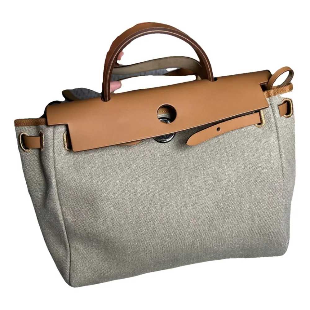 Hermès Herbag cloth handbag - image 1