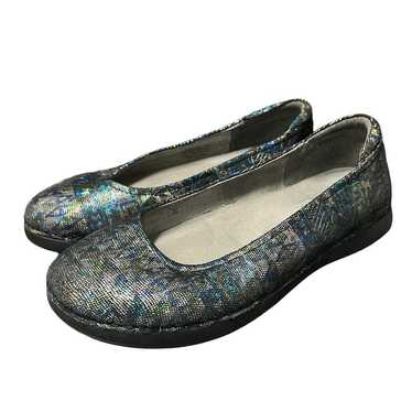 Alegria petal flats rave on the nile leather shoe… - image 1