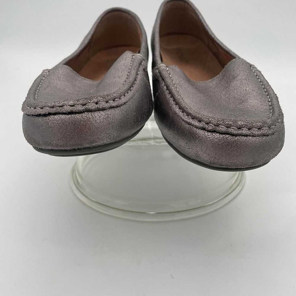 Vionic Womens Debbie Metallic Slip-On Loafers Pew… - image 6