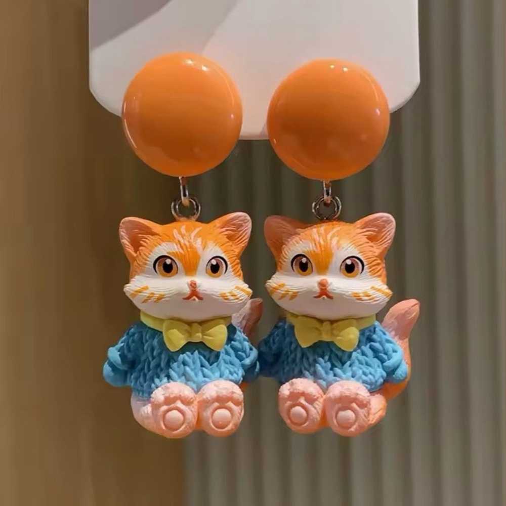 Other Pair of Playful Cute Cartoon Kitten Cat Res… - image 1