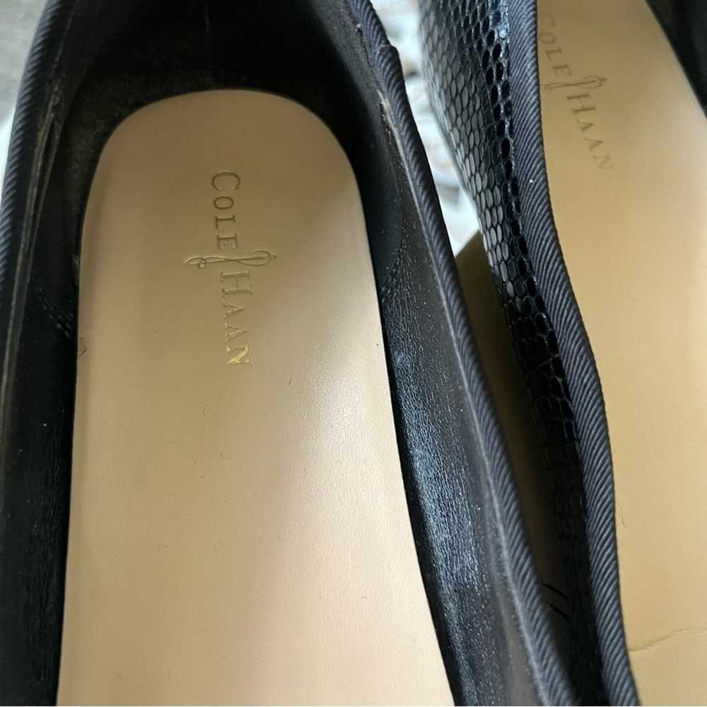 Cole Haan Black Slip On Shoes Women’s 8.5 - image 6