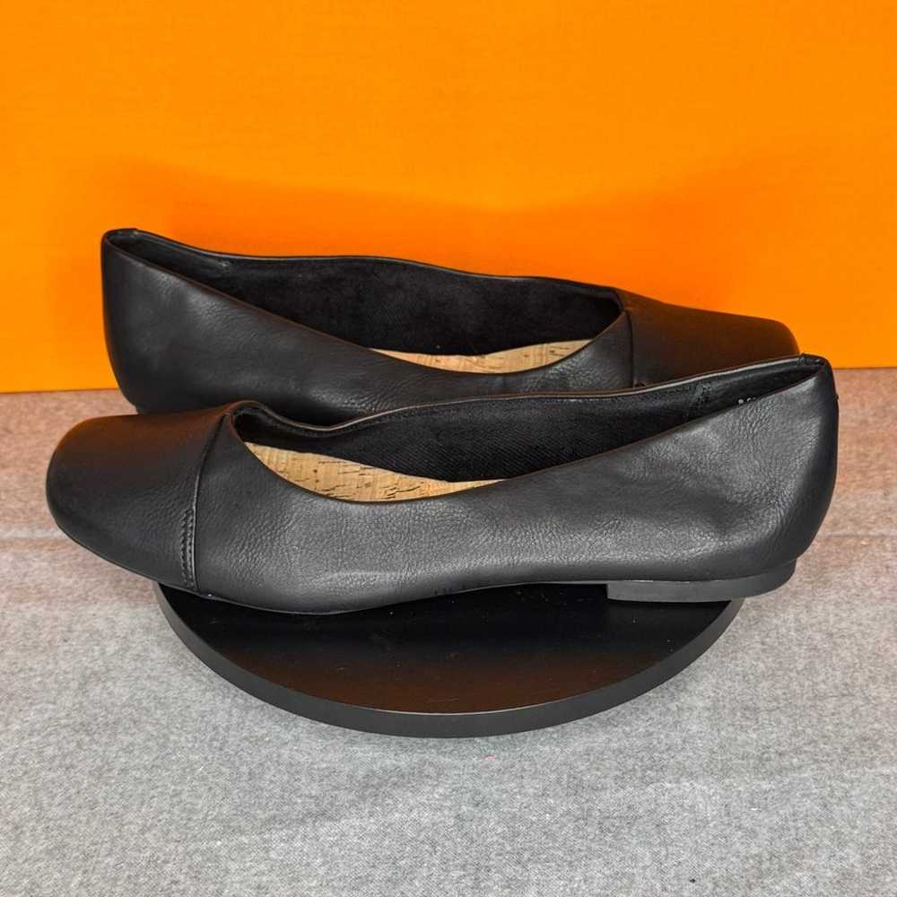 Korks Penelope Black Ballet Flat Size 8.5 - image 3