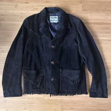 Genuine Leather × Leather Jacket × Vintage VTG Pi… - image 1