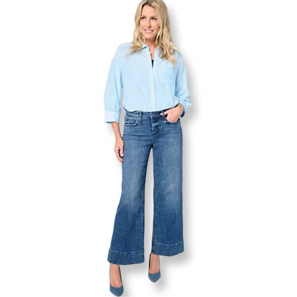 NYDJ NYDJ Teresa Wide Leg Ankle Wide Hem - image 8