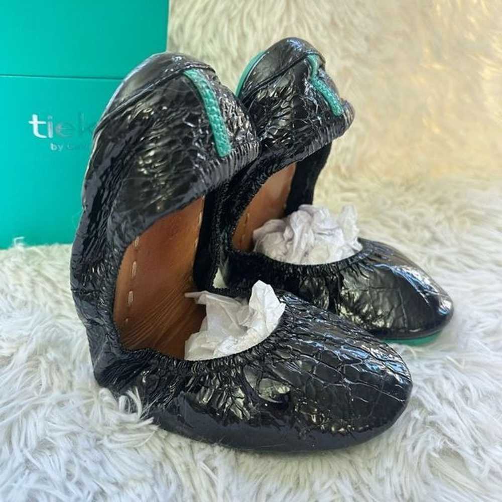 Tieks by Gavrieli Obsidian Black Patent Leather B… - image 4