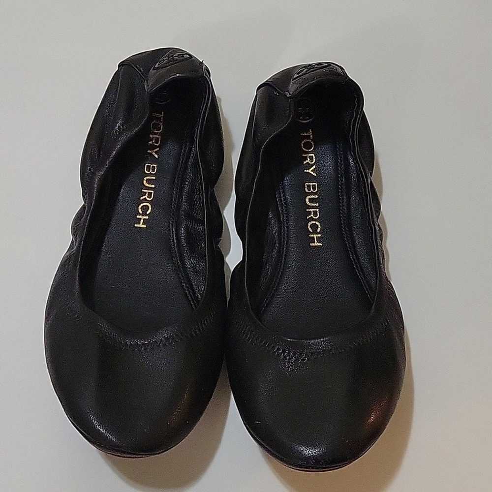 Tory Burch Eddie Soft Leather Ballet Flats - image 1