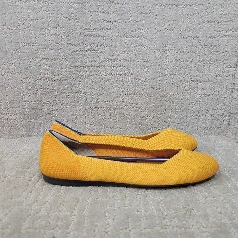 Rothy’s The Flat Women's Size US 8 Lemon Drop Rou… - image 4