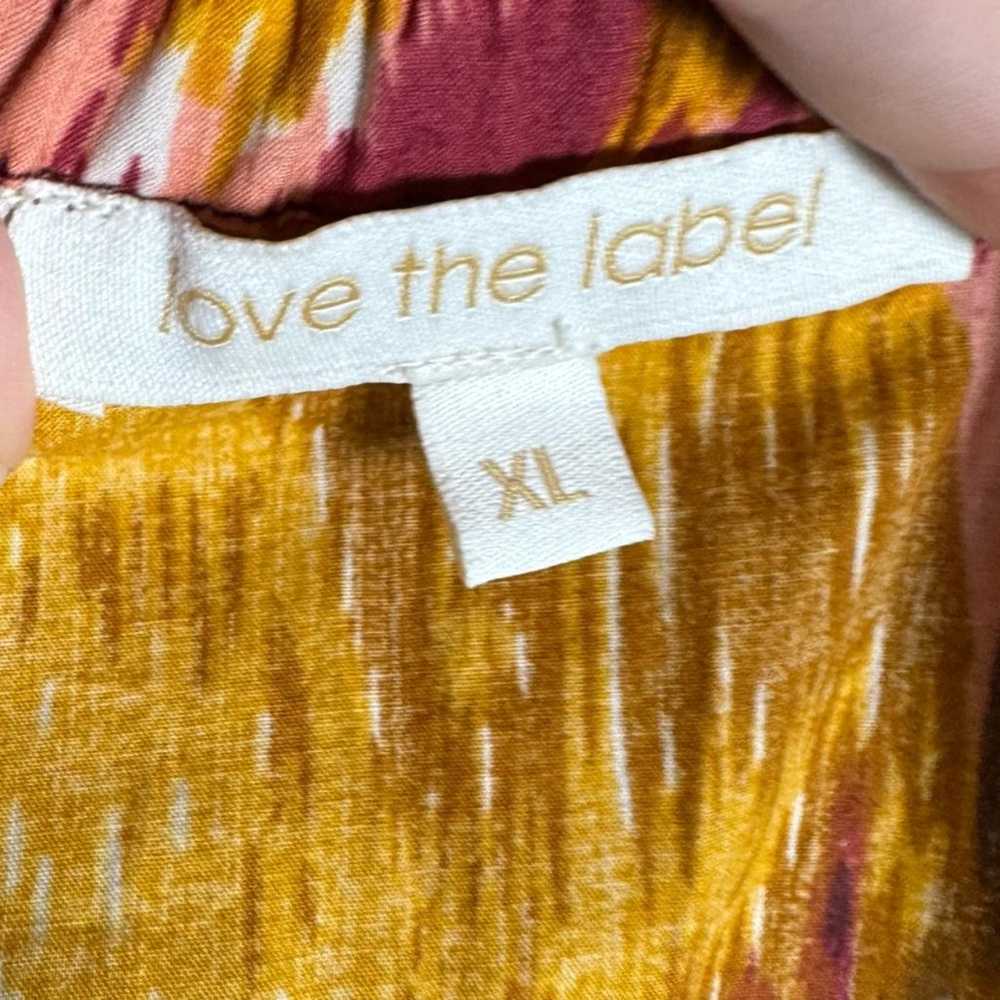 love the label | painterly cotton open back bohem… - image 5