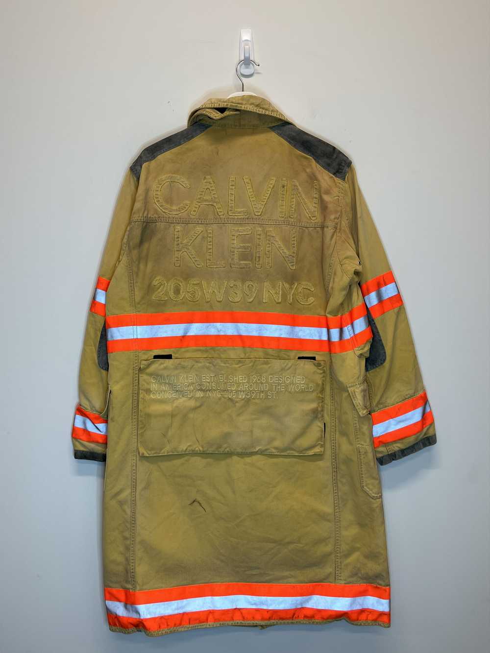 Calvin Klein 205W39NYC Distressed Fireman Buckle … - image 2