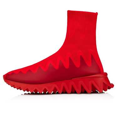 Christian Louboutin Sharky Sock Man Red