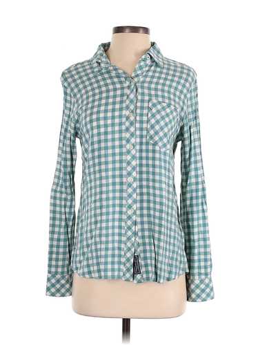 Vineyard Vines Women Green Long Sleeve Button-Down