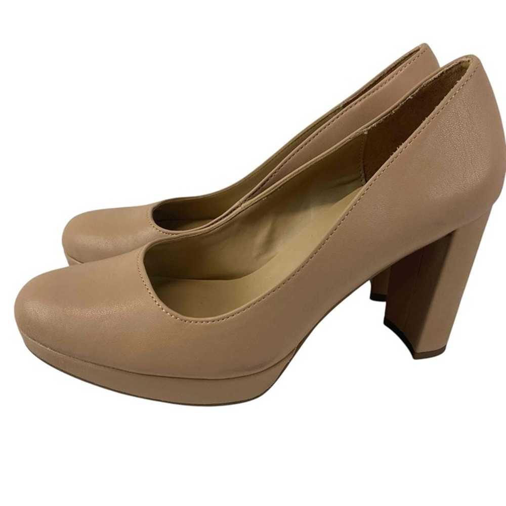 Naturalizer Womens Size 6.5M Berlin Pump Nude Sli… - image 1