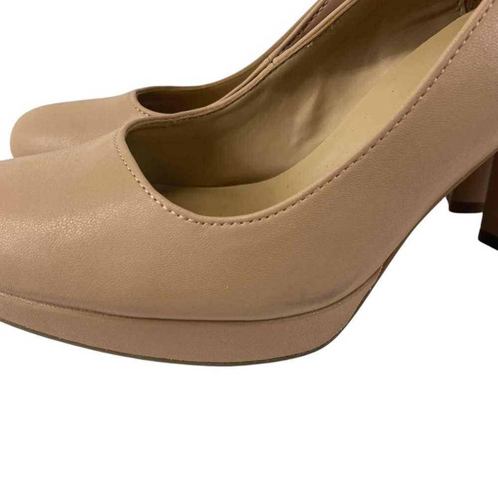 Naturalizer Womens Size 6.5M Berlin Pump Nude Sli… - image 2