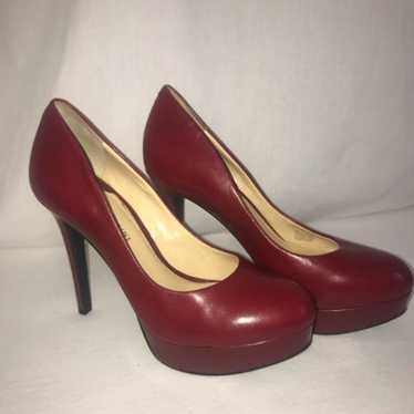 Gianni Bini red platform pumps NWOT