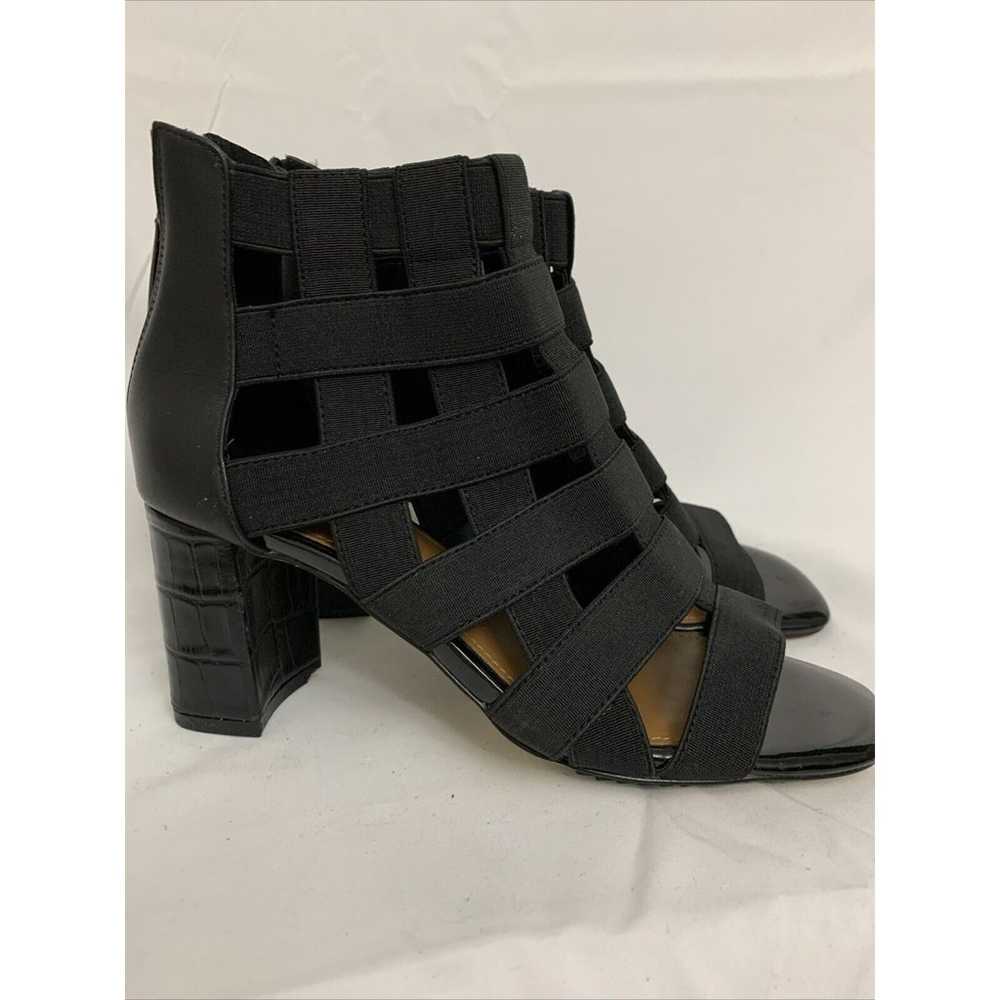 Donald Pliner Visto Black Strappy Cage Block Heel… - image 4