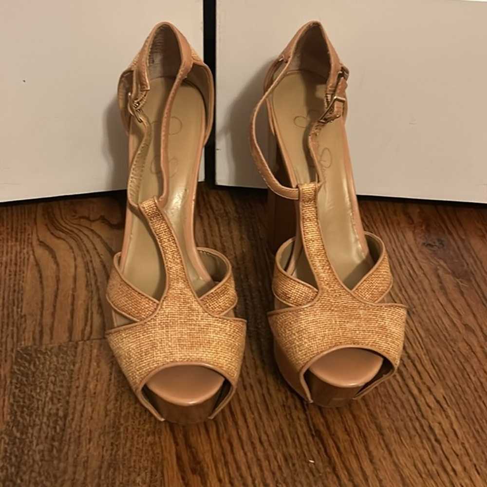 Jessica Simpson Platform Size 8.5 - image 2