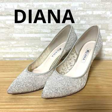 DIANA Glitter Tulle Pumps 7cm Heel